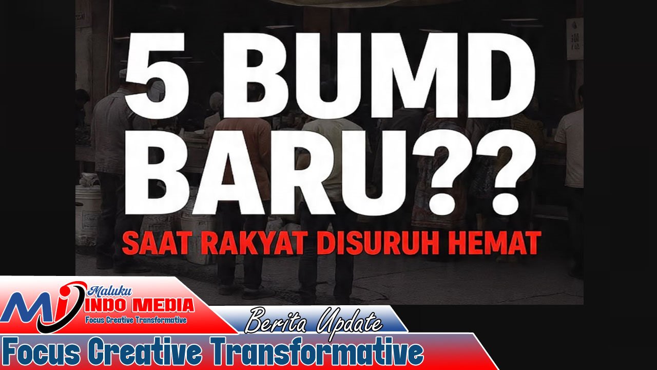 Usulan Gubernur, 5 BUMD BARU DI TENGAH EFISIENSI: INI VISI EKONOMI ATAU BAGI-BAGI KURSI TIM SUKSES ?