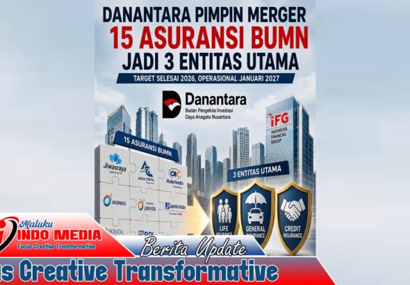 Danantara Pimpin Merger 15 Asuransi BUMN: Tiga Entitas Besar Ditargetkan Beroperasi 2027