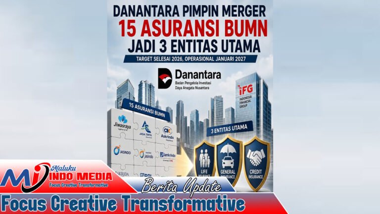 Danantara Pimpin Merger 15 Asuransi BUMN: Tiga Entitas Besar Ditargetkan Beroperasi 2027
