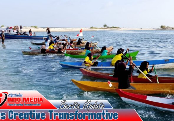 16 Perahu Perempuan Geser Adu Cepat, Kearifan Bahari Jadi Napas HUT RI ke-81