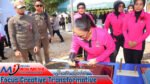JELANG HKGB KE-74, KETUA UMUM BHAYANGKARI BAWA RIBUAN BANTUAN KE KOTA TUAL