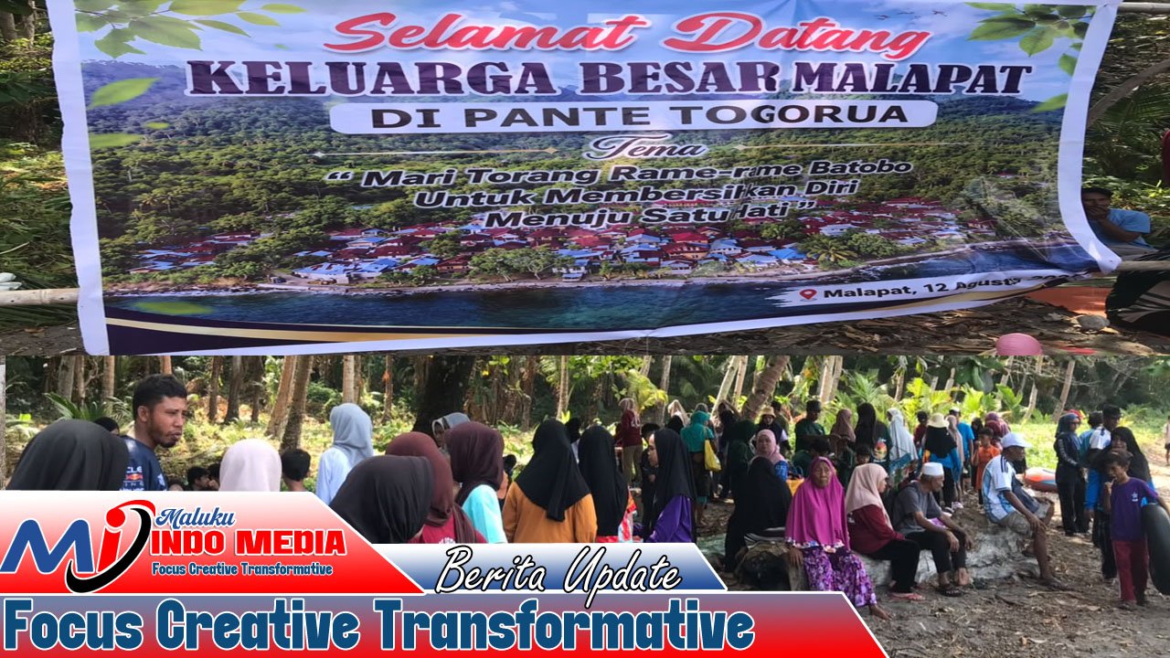 Keluarga Besar Malapa Gelar Mandi Safar di Pantai Togurua, Satukan Hati Lewat Batobo