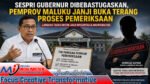 Dugaan Sespri Bawa Wanita ke Ruang Kerja Jadi Sorotan, Pemprov Maluku Tekankan Etika dan Pemeriksaan Objektif