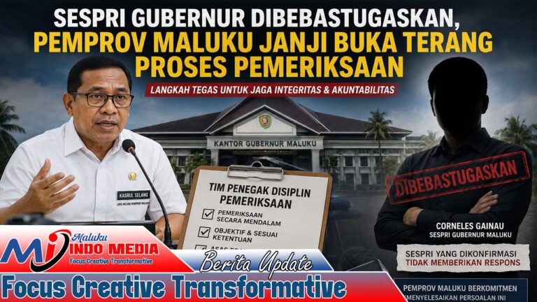 Dugaan Sespri Bawa Wanita ke Ruang Kerja Jadi Sorotan, Pemprov Maluku Tekankan Etika dan Pemeriksaan Objektif