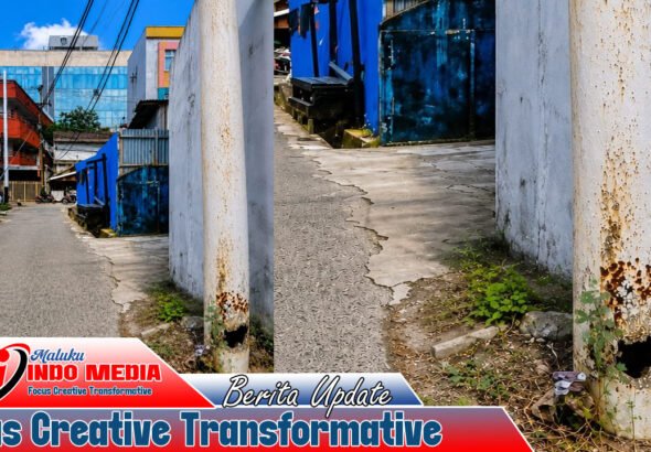 Tiang Listrik Keropos Nyaris Patah di Uritetu, Warga Pertanyakan Respons PLN Maluku
