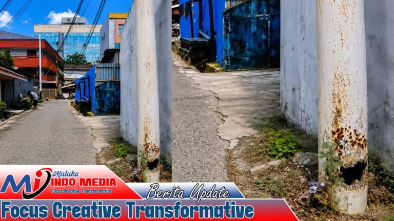 Tiang Listrik Keropos Nyaris Patah di Uritetu, Warga Pertanyakan Respons PLN Maluku