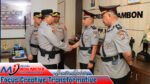 Kapolresta Ambon Pimpin Sertijab Kapolsek Saparua dan Kasat Samapta, Tekankan Regenerasi Kepemimpinan Polri