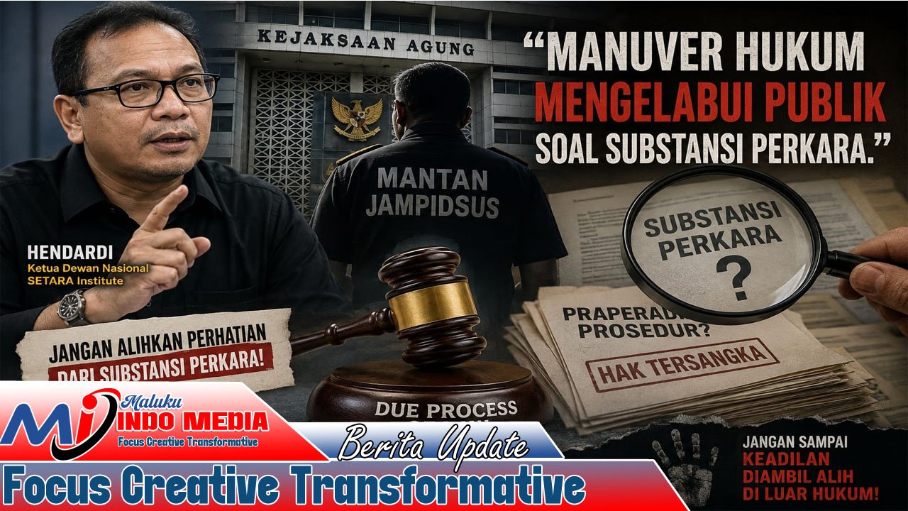 Hendardi Soroti Manuver Hukum Mantan Jampidsus: “Jangan Alihkan Perhatian dari Substansi Perkara”