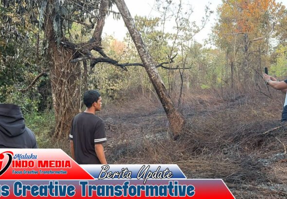 Damkar Malra Gerak Cepat, Api Lahap Sekitar 1 Hektare Lahan di Ngilngof