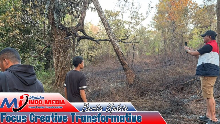 Damkar Malra Gerak Cepat, Api Lahap Sekitar 1 Hektare Lahan di Ngilngof