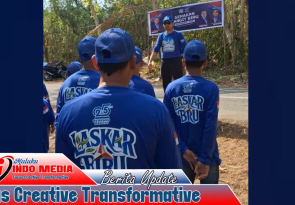 Jelang HUT ke-25, Demokrat Kota Tual Gerakkan “Langit Biru”: Bersihkan Pantai, Bangun UMKM
