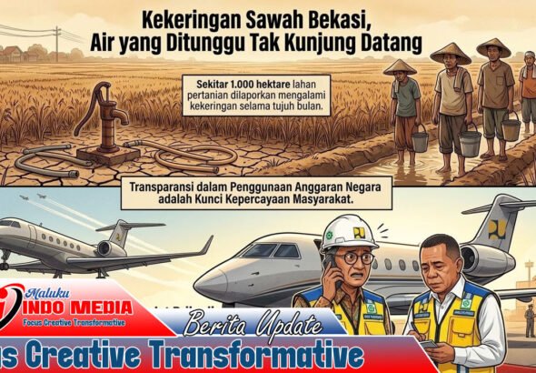 Sidak Sawah Kering Bekasi, Menteri PU Cecar Dirjen SDA Arnold Ritiauw— Jet Pribadi Ikut Jadi Sorotan