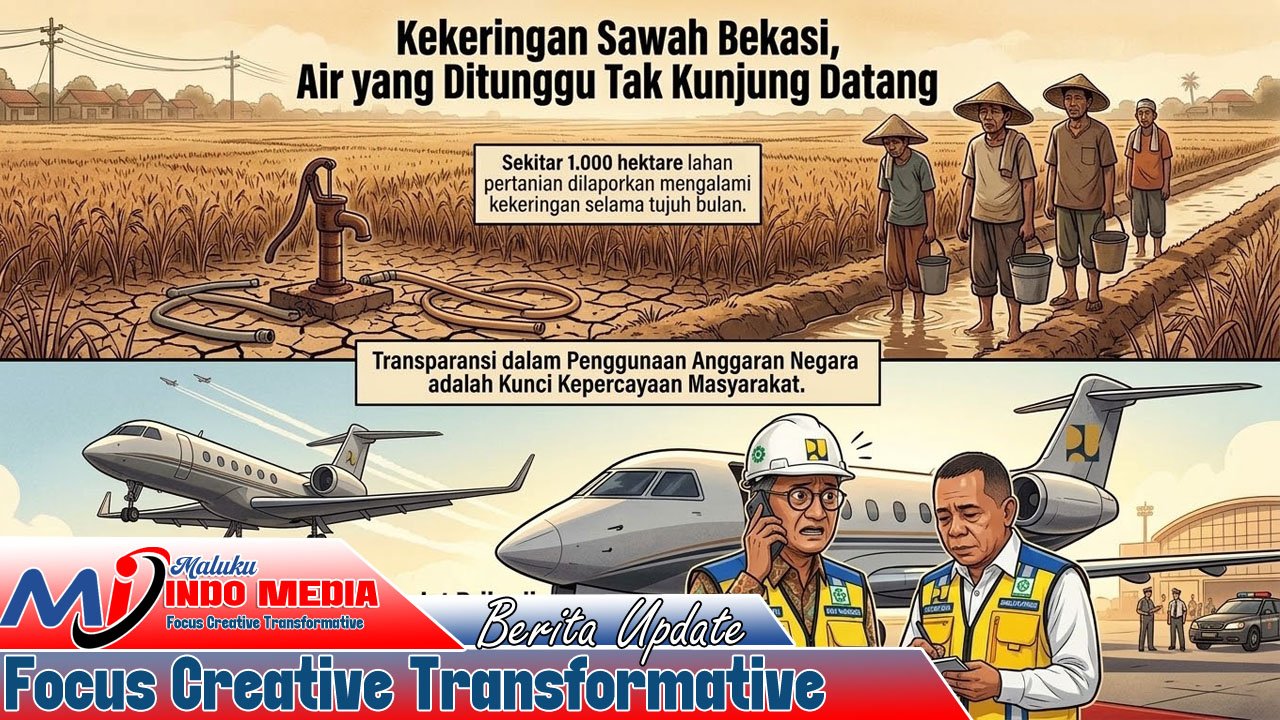 Sidak Sawah Kering Bekasi, Menteri PU Cecar Dirjen SDA Arnold Ritiauw— Jet Pribadi Ikut Jadi Sorotan