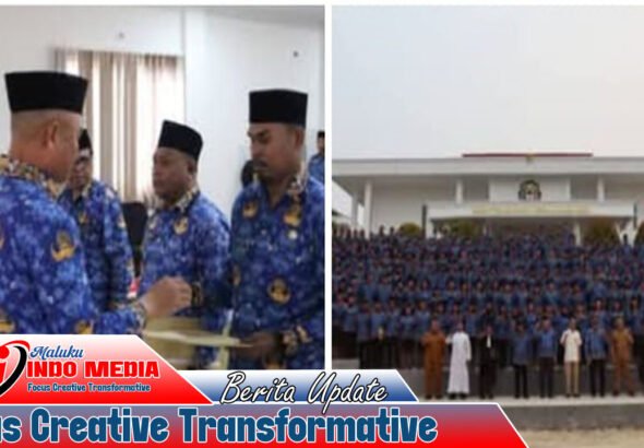 238 PPPK Paruh Waktu Dilantik, Bupati Kaidel: Jangan Tinggalkan Desa, Tetap Setia Mengabdi