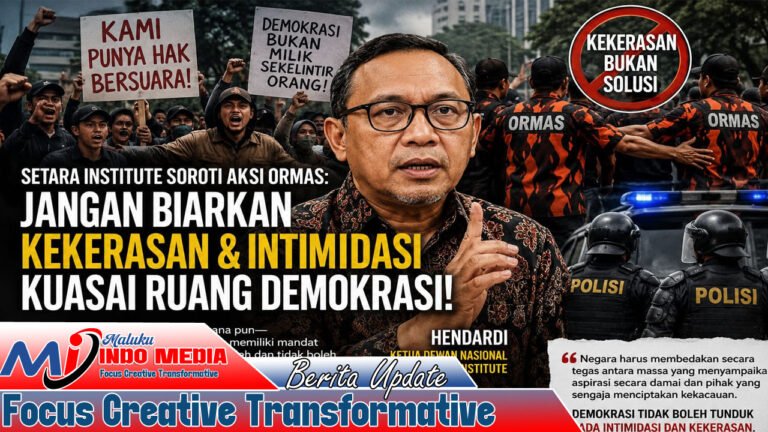 SETARA Institute Soroti Ormas Hadang Demonstran: Hendardi Ingatkan Bahaya Militerisme Berkedok Sipil