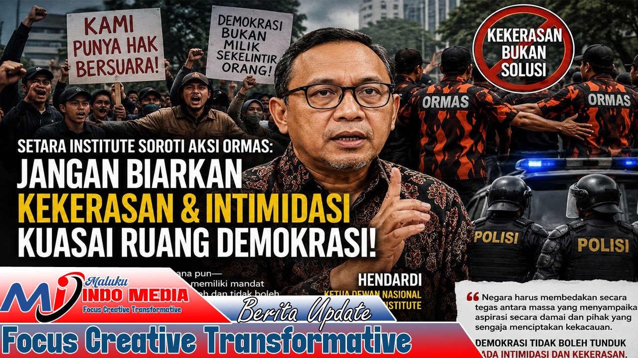 SETARA Institute Soroti Ormas Hadang Demonstran: Hendardi Ingatkan Bahaya Militerisme Berkedok Sipil