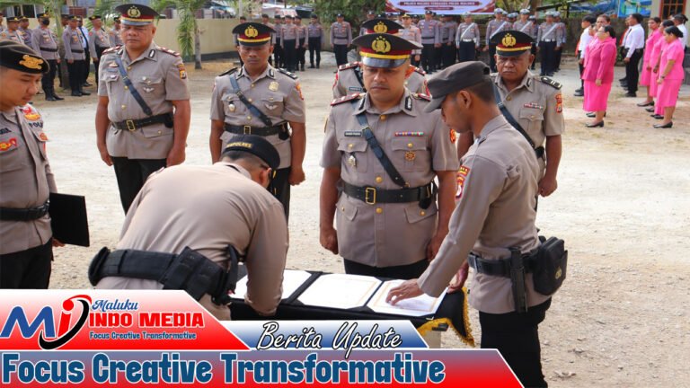 Sertijab Polres Malra: Wandi Puasa Jadi Kapolsek Kei Besar Selatan, Tony Pelmelay Pimpin Kei Kecil