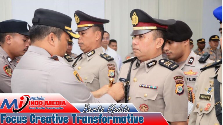 Polresta Ambon Gelar Sertijab Kabagren dan Kapolsek Salahutu, Dua Pejabat Baru Dilantik