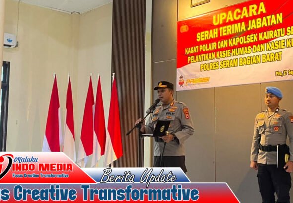 kapolres SBB Tekankan Soliditas, Pejabat Baru Diminta Cepat Beradaptasi