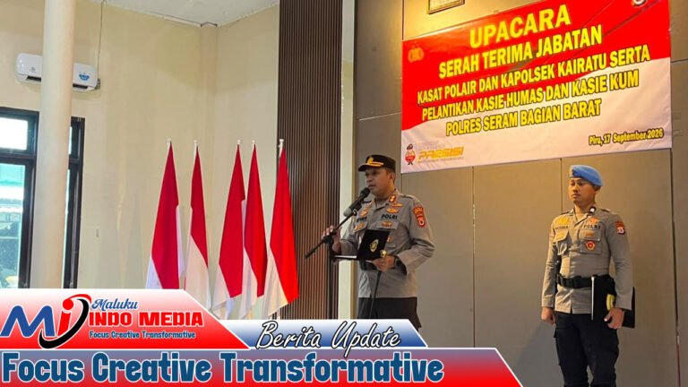 kapolres SBB Tekankan Soliditas, Pejabat Baru Diminta Cepat Beradaptasi