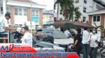 Protokoler kota Ambon bersama Insan Pers bagikan 5.000 Masker, Respon bahaya Karhutla di Maluku   
