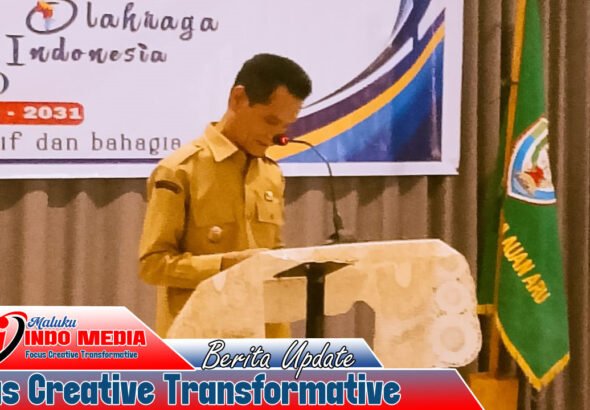 Wabup Aru Dorong KORMI Tak Sekadar Dilantik, Tapi Aktif Gerakkan Olahraga Masyarakat
