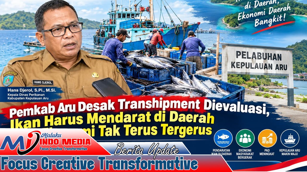 Pemkab Aru Desak Transhipment Dievaluasi, Ikan Harus Mendarat di Daerah agar Ekonomi Tak Terus Tergerus