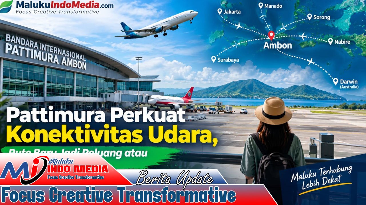 Pattimura Perkuat Konektivitas Udara, Rute Baru Jadi Peluang atau Sekadar Janji?