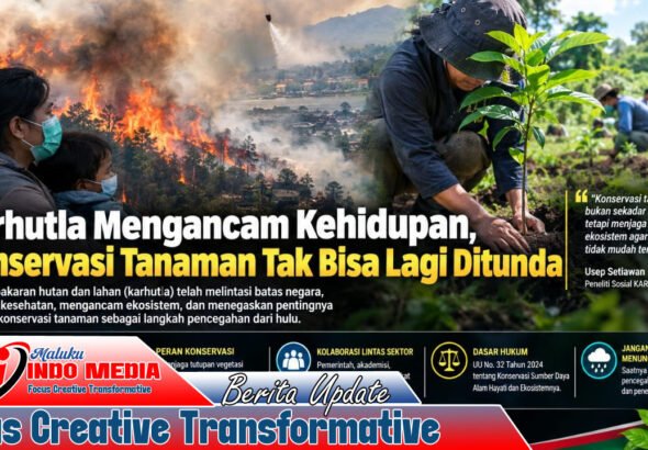 Karhutla Mengancam Kehidupan, Konservasi Tanaman Tak Bisa Lagi Ditunda