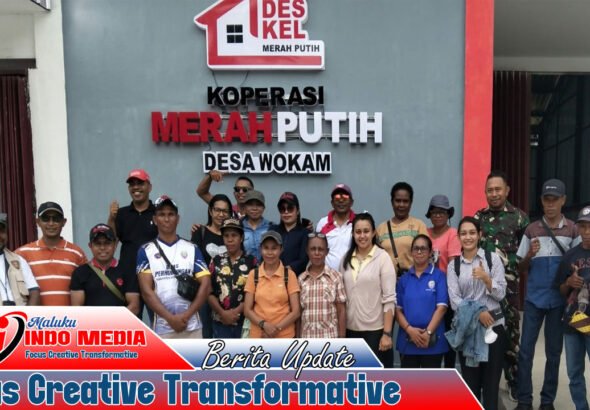 Dinkop Aru Gandeng PMO Pantau KDMP Wokam, Gedung Rampung 100 Persen tetapi Sarpras Masih Jadi Tantangan