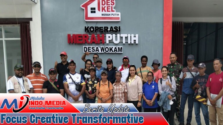 Dinkop Aru Gandeng PMO Pantau KDMP Wokam, Gedung Rampung 100 Persen tetapi Sarpras Masih Jadi Tantangan