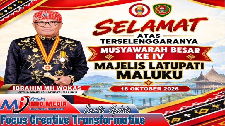Mubes IV Latupati Maluku Tetapkan Raja Rutong Reza Valdo Maspaitela sebagai Ketua Umum, Ibrahim Wokas Pimpin Dewan Adat