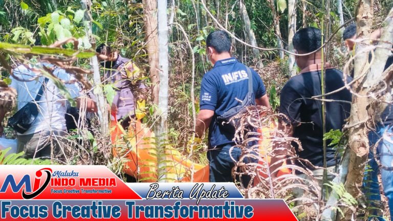 Mayat Pria 31 Tahun Ditemukan Membusuk di Kebun Aurane haruru, Diduga Telah Meninggal Sebulan