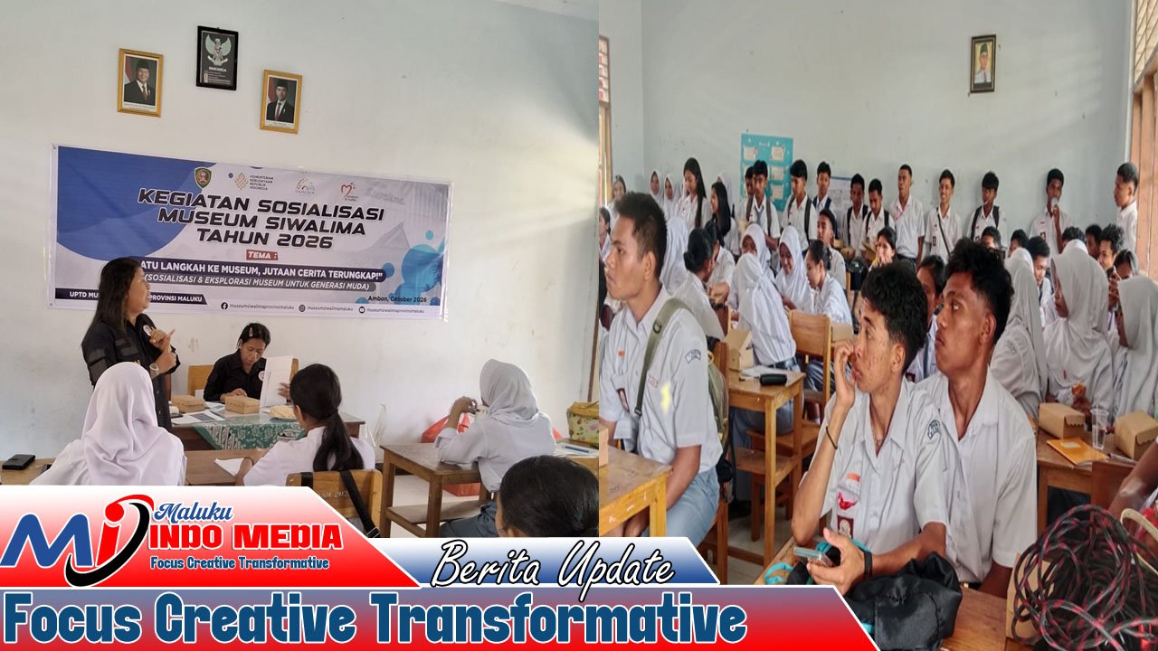 Museum Siwalima Masuk SMA Negeri 3 Ambon, Literasi Sejarah Maluku Diuji: Siswa Diajak Mengenal Warisan Budaya Sendiri