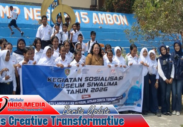 Museum Siwalima Kenalkan 5.300 Koleksi Warisan Budaya kepada Siswa SMP Negeri 15 Ambon