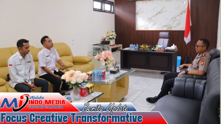 Perkuat Sinergi Pemuda dan Polri, Ketua Pemuda ICMI Kota Tual Sambangi Kapolres Malra