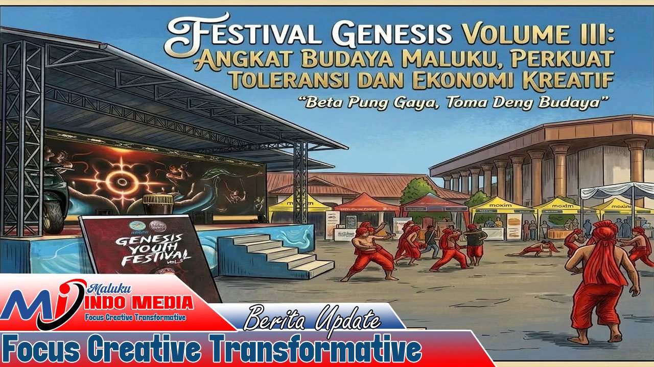Festival Genesis Volume III Angkat Budaya Maluku, Perkuat Toleransi dan Ekonomi Kreatif